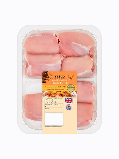 Tesco British Chicken Thigh Fillets