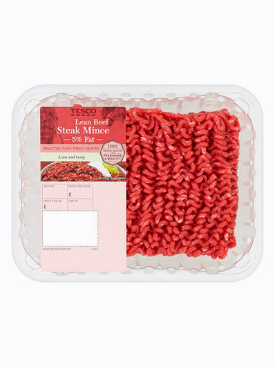 Tesco Beef Lean Steak Mince
