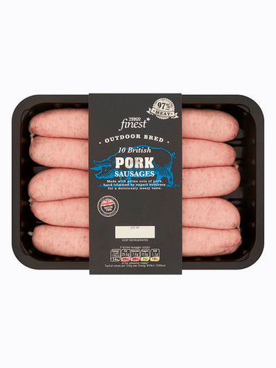 Tesco Finest 10 Traditional Pork Sausages