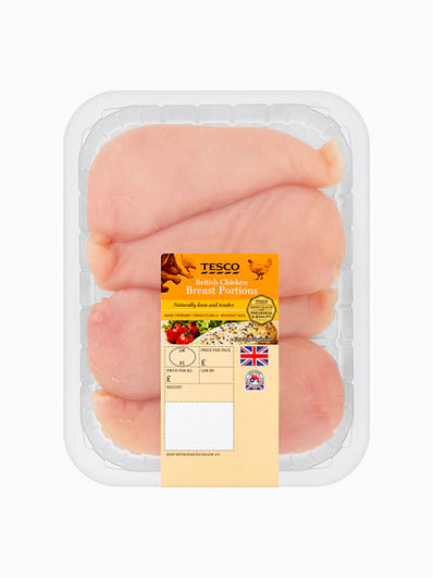 Tesco British Chicken Breast Portions
